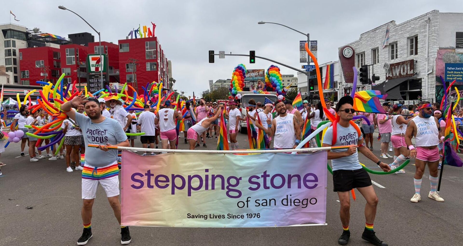 Stepping Stone honored with San Diego Pride's Stonewall service award