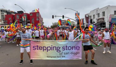 Stepping Stone honored with San Diego Pride's Stonewall service award