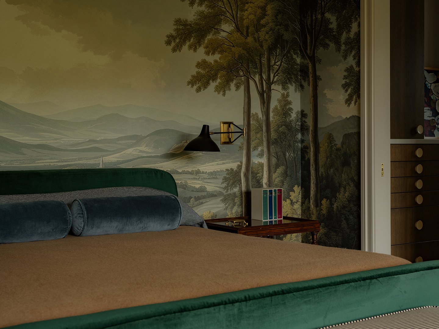 bedroom mural