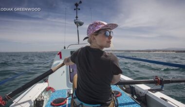 Record-breaking solo rower Kelsey Pfendler arrives in Hawaii