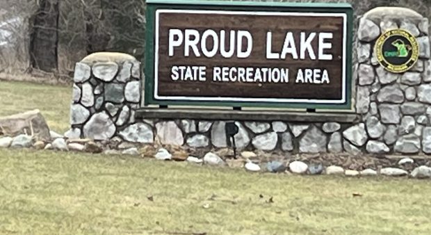 park sign