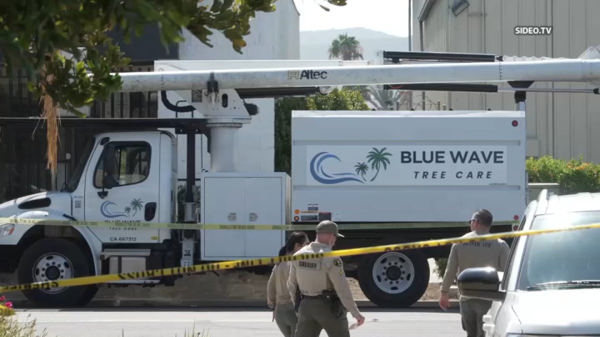 Suspect who allegedly tried to steal tree-trimming truck in San Marcos dies – NBC 7 San Diego