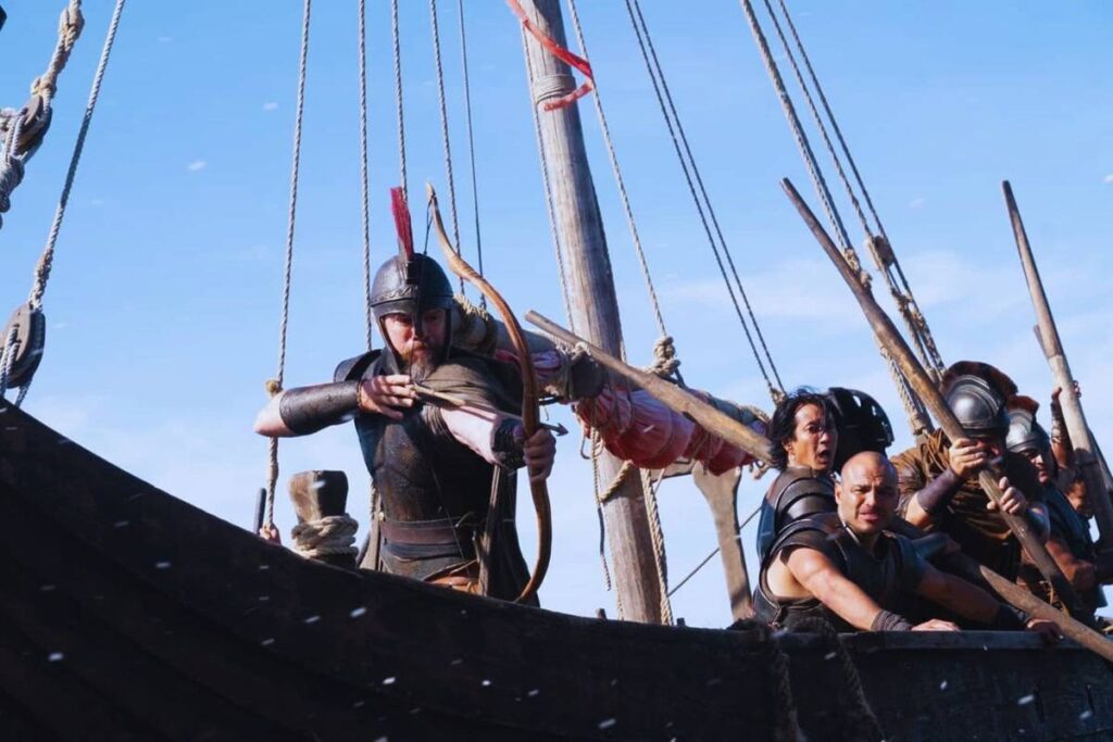 Film still from The Odyssey