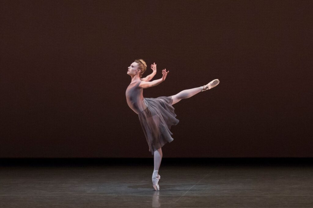 NYCB - Sara Mearns in Christopher Wheeldon’s "This Bitter Earth" - Photo credit Paul Kolnik.