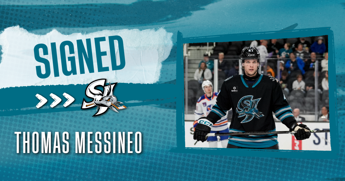 San Jose Barracuda | SAN JOSE BARRACUDA SIGN DEFENSEMAN THOMAS…