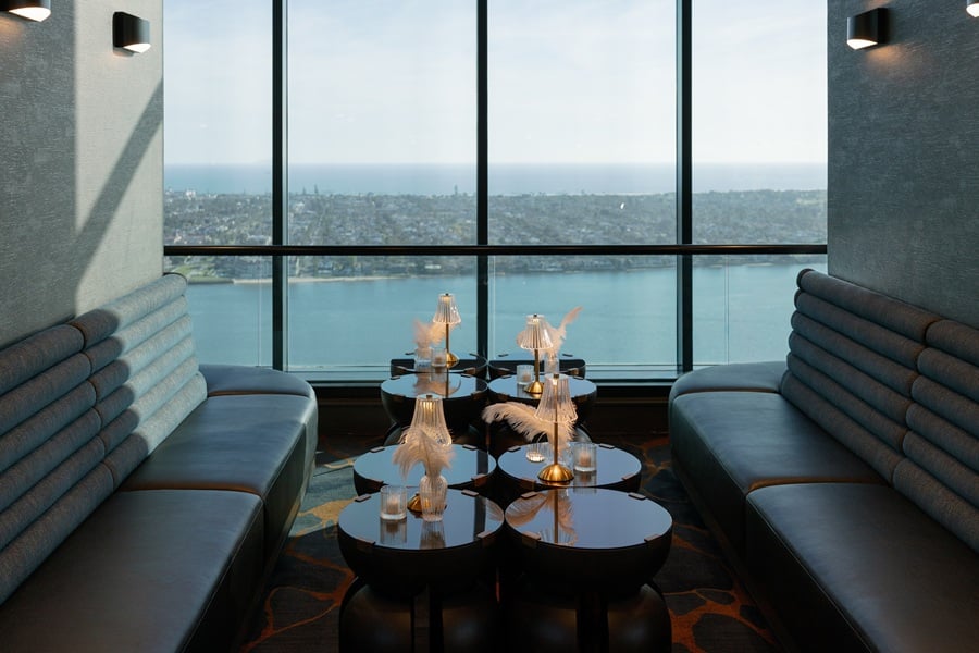 Reimagined Top of the Hyatt rooftop bar Manchester Grand Hyatt
