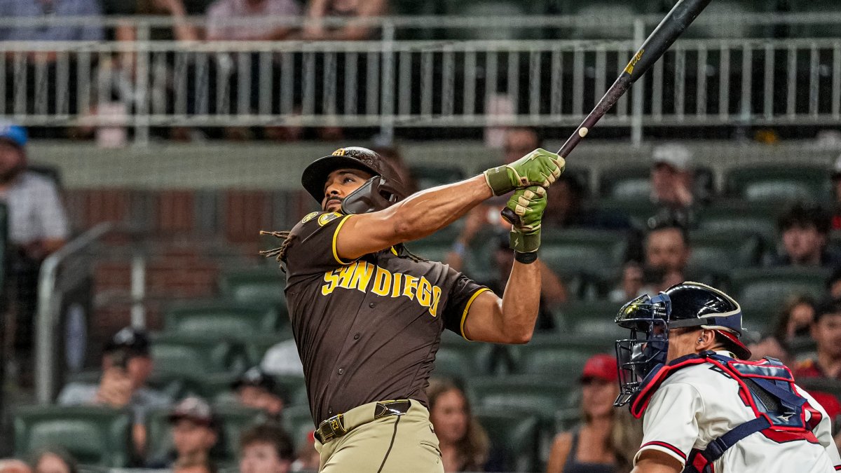 Machado homers twice, Tatis hits longest homer of the MLB season, Padres beat Braves 8-3 – NBC 7 San Diego