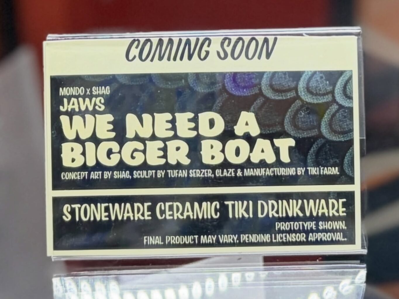 Upcoming 'Jaws' Tiki Mug Set From Shag Teased at San Diego Comic-Con