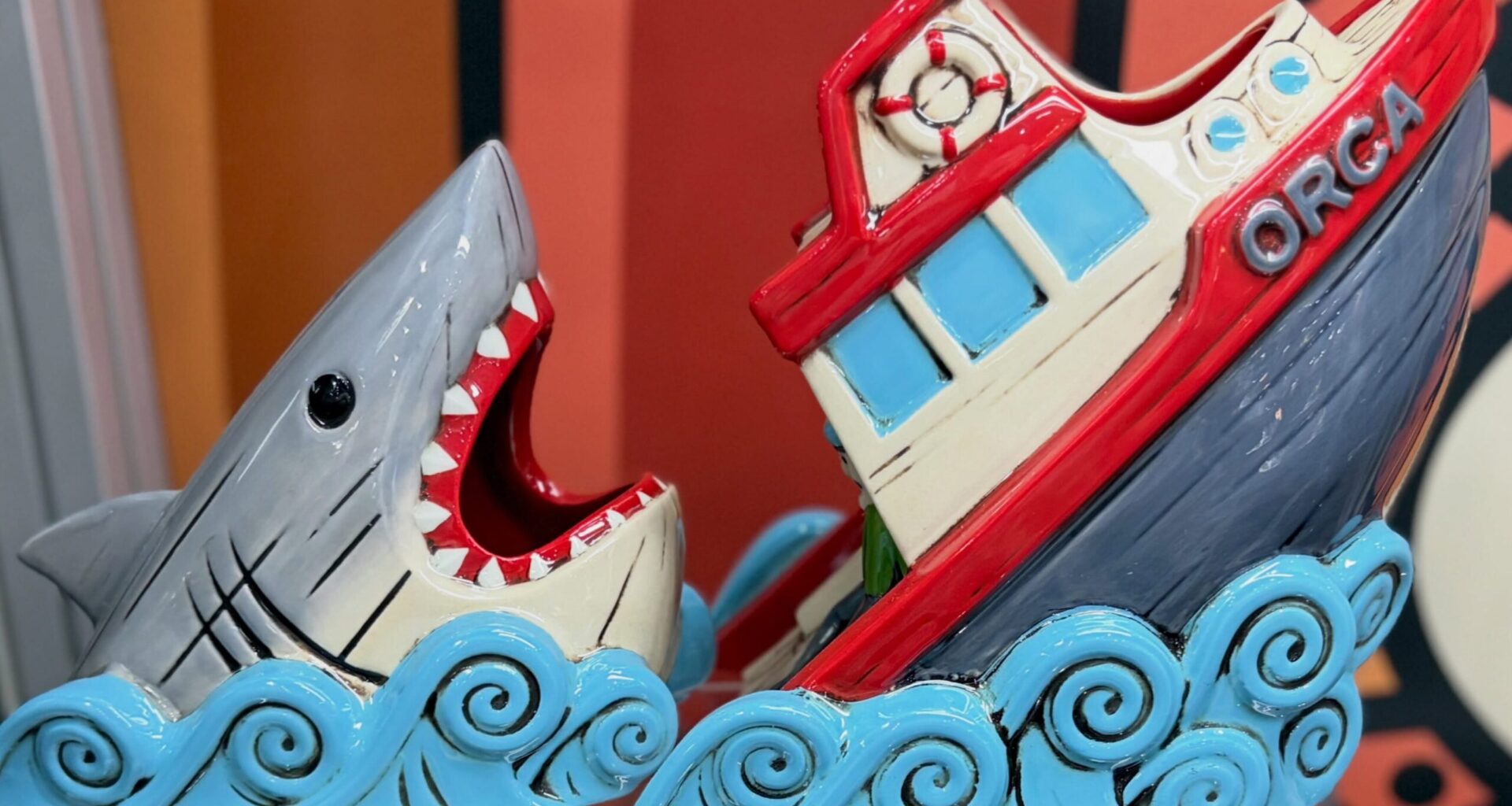 Upcoming 'Jaws' Tiki Mug Set From SHAG Teased at San Diego Comic-Con