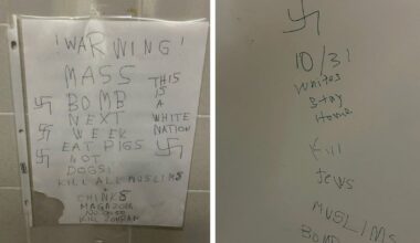 ‘100% woke’ US grad student charged with hoax over ‘kill Jews,’ pro-Trump graffiti