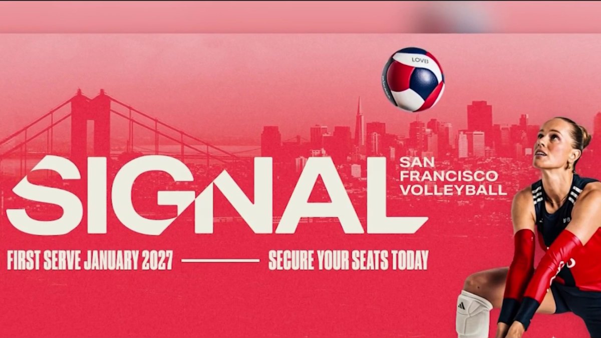 Bay Area’s pro volleyball team named San Francisco Signal – NBC Bay Area