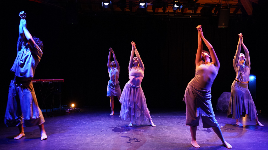 Daredevil Arts Festival - “Water and Rock: A Study on Fluidity and Rigidity” Choreography by Leanna Fodor - Photo by Silvia Spross.