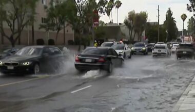 Water main break impacting street in Studio City – NBC Los Angeles