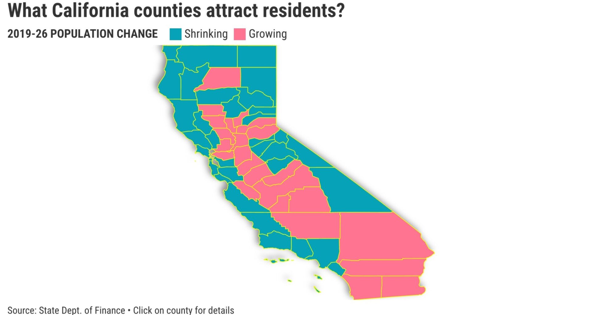Population grew in just 24 California counties: What does it mean? – Orange County Register