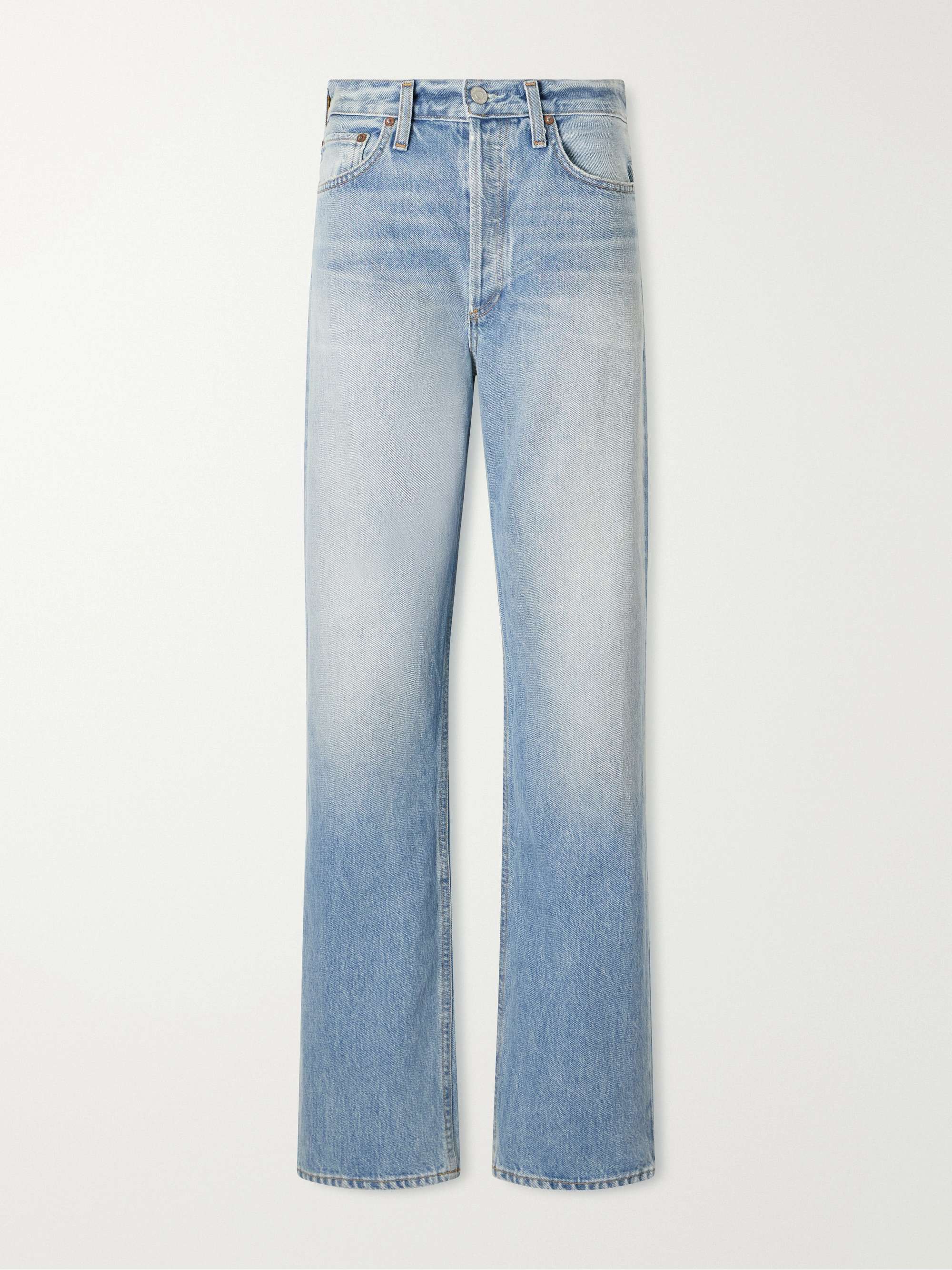Kelly High-Rise Straight-Leg Jeans
