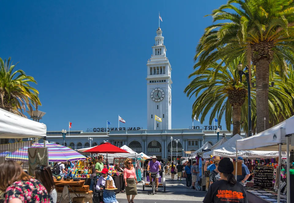 The Ferry Building & Market in San Francisco