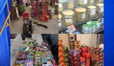 Bakersfield police seize high quantities of illicit drugs, illegal fireworks, arresting 3