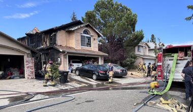 Fire in Antelope neighborhood leaves 2 homes with significant damage