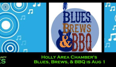 Holly Area Chamber's Blues, Brews, & BBQ is Aug 1
