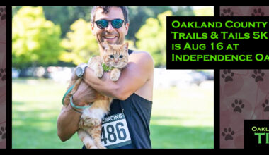 Oakland County Parks Trails & Tails 5K is Aug 16 at Independence Oaks