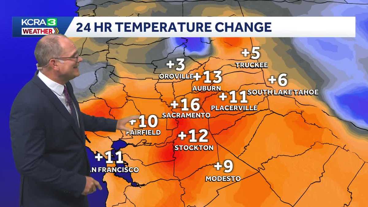 Northern California forecast: More 100s Wednesday.