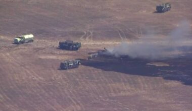 Marine Corps says F-35B stealth fighter crashed in California, pilot ejected