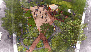 Oak Park Art Garden nears completion, transforming vacant lot into community gathering space