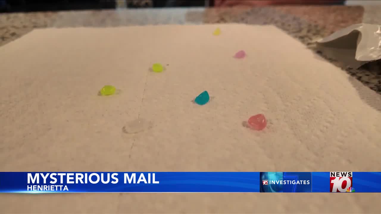 News10NBC Investigates: Greece woman receives mysterious package of plastic pebbles from California warehouse