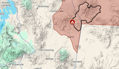 Map: Biscar Fire quickly becomes California's biggest this season