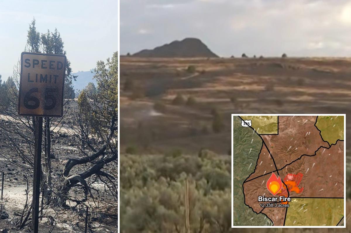 The Biscar Fire explodes to California's biggest this year