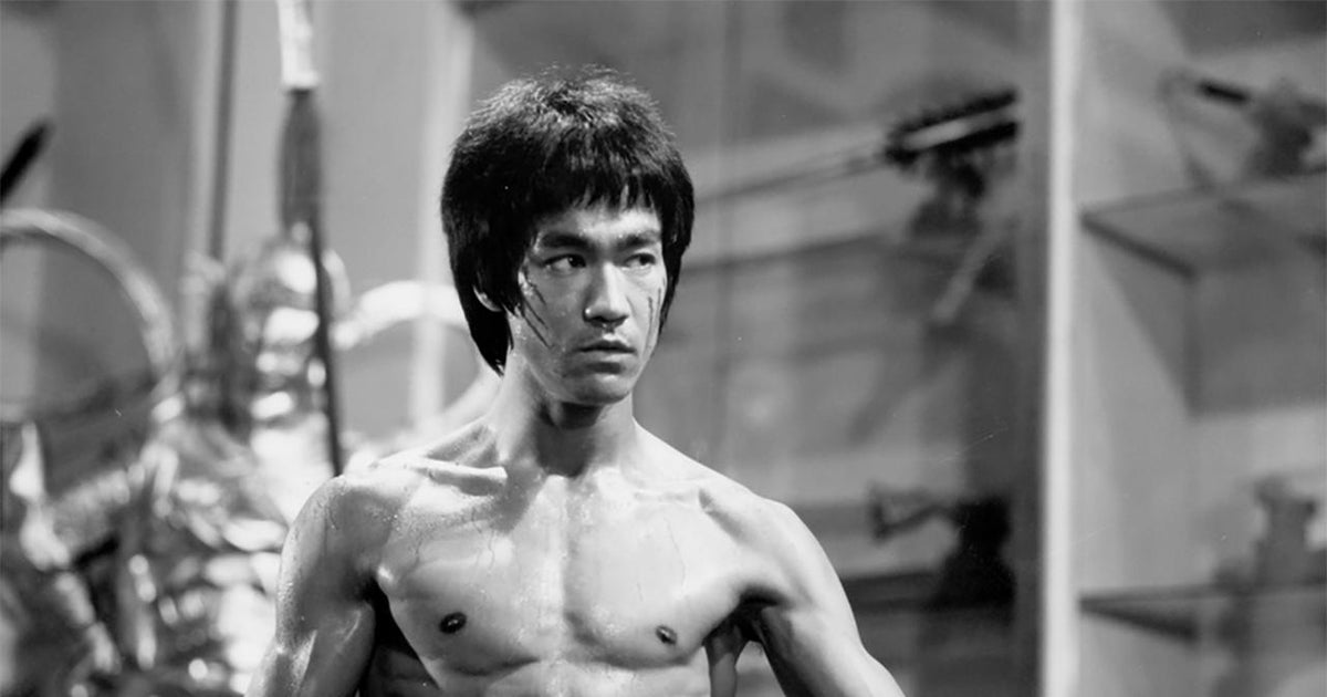 Actor and martial artist Bruce Lee poses for a Warner Bros. publicity still for the film