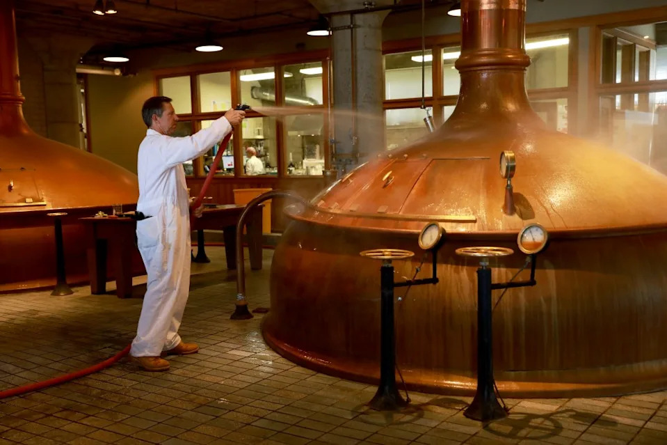 Anchor Brewing Company is currently undergoing a highly anticipated revival in San Francisco. Hearst Newspapers via Getty Images