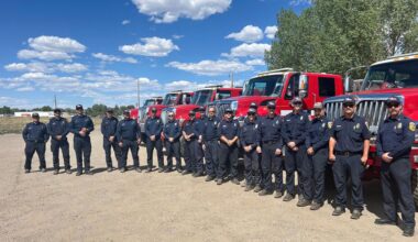 Cal Fire crews arrive in Colorado to battle massive Aspen Acres Fire