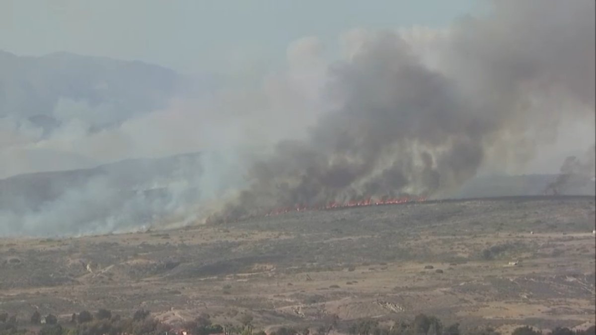 Fire on Camp Pendleton sends smoke over North County San Diego – NBC 7 San Diego