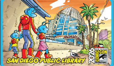 The San Diego Public Library Unveils 2026 Comic-Con Library Exclusive Card