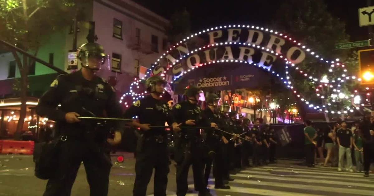 Massive World Cup party in San Jose gets chaotic with Mexico win