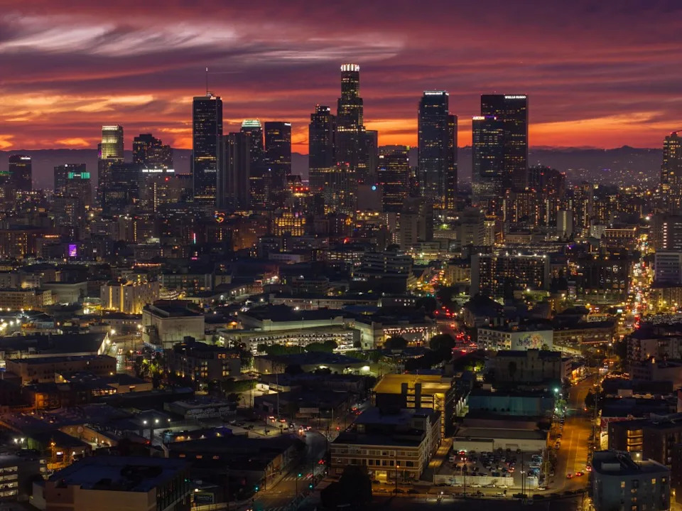 Los Angeles was ranked the second best city in America. Getty Images