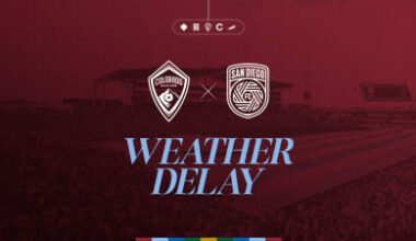 Inclement Weather Protocol for Colorado Rapids vs San Diego FC