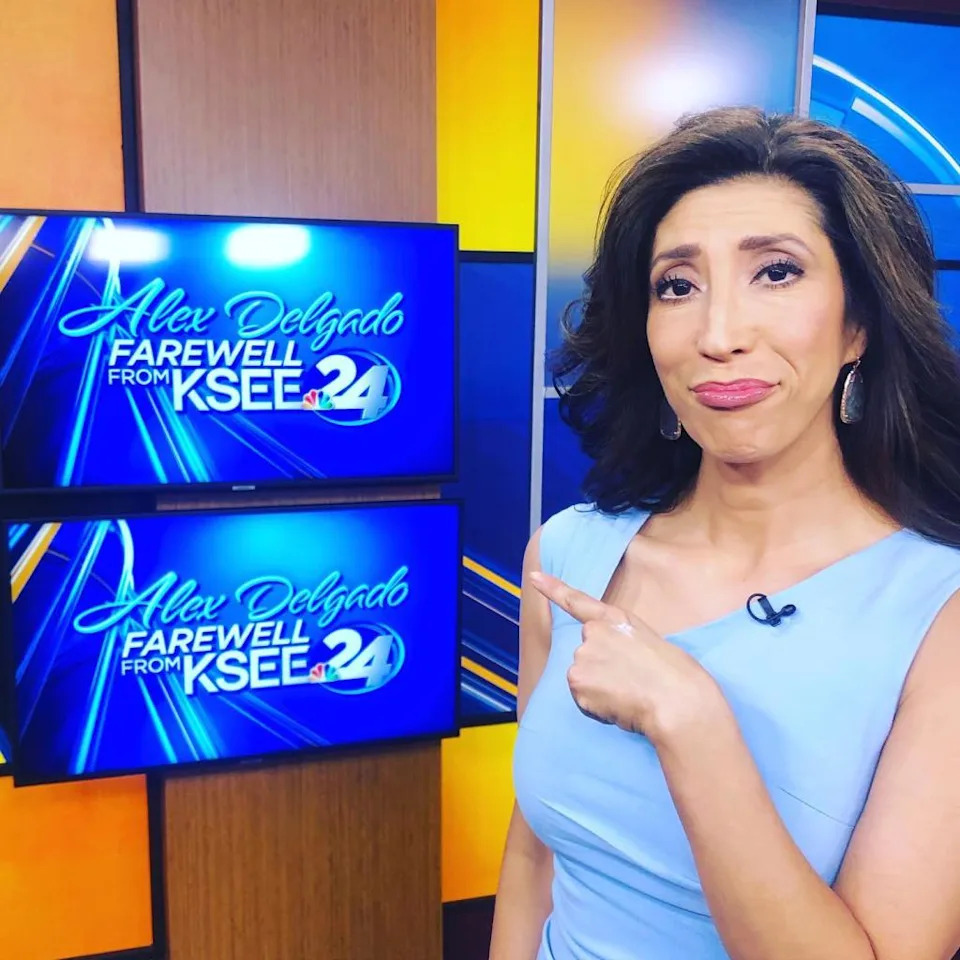 Alex Delgado worked as a news anchor for 22 years in Fresno, California and left the news business in 2020. Instagram/@alexdelgadotv