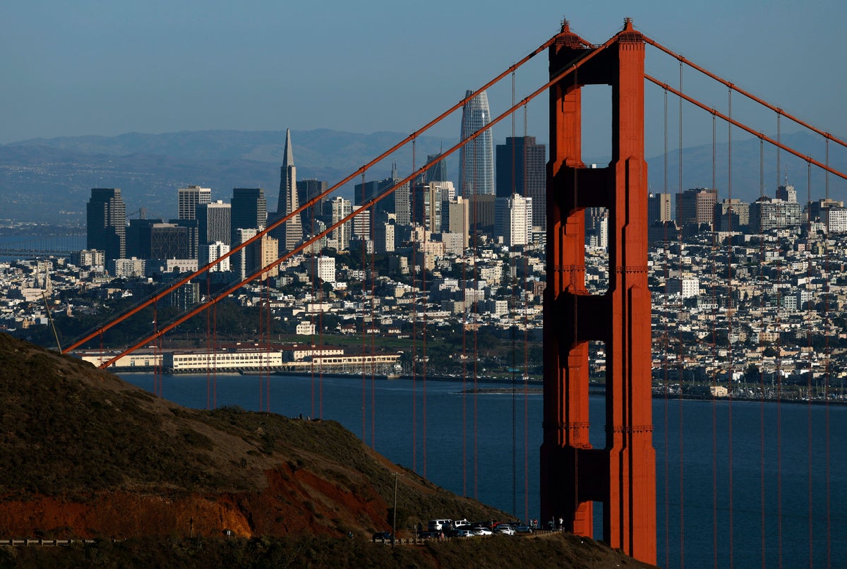 Four men were shot while trying to intervene in an altercation between a man and woman in San Francisco (Getty)