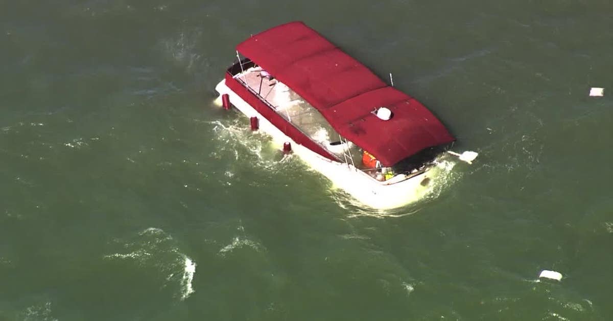 Wreckage of sunken boat found in San Francisco Bay, police say