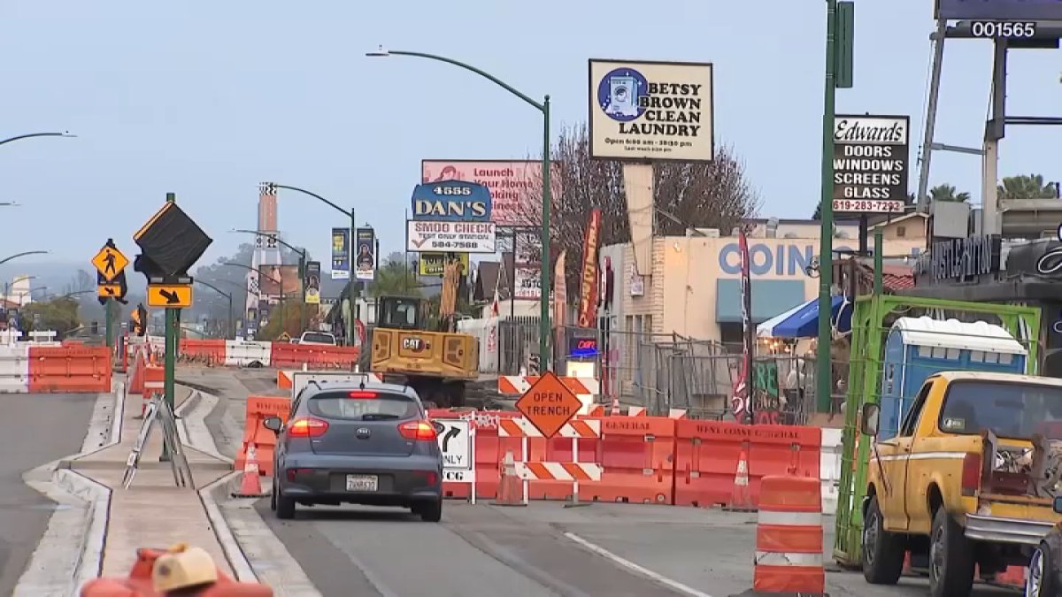 City Heights business sues after delays with University Avenue construction – NBC 7 San Diego