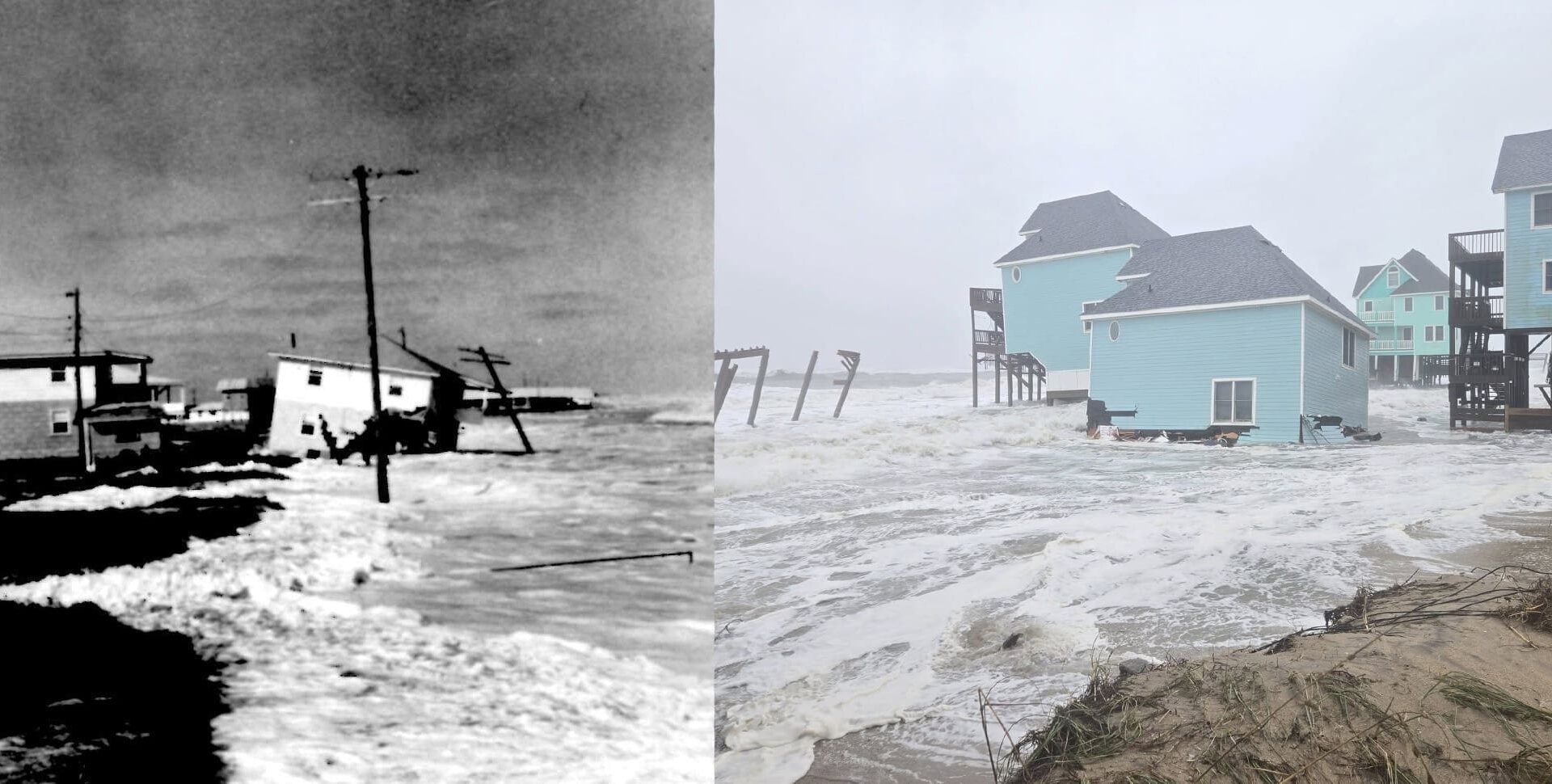 Decades of shoreline engineering: The long history of a changing Buxton Beach