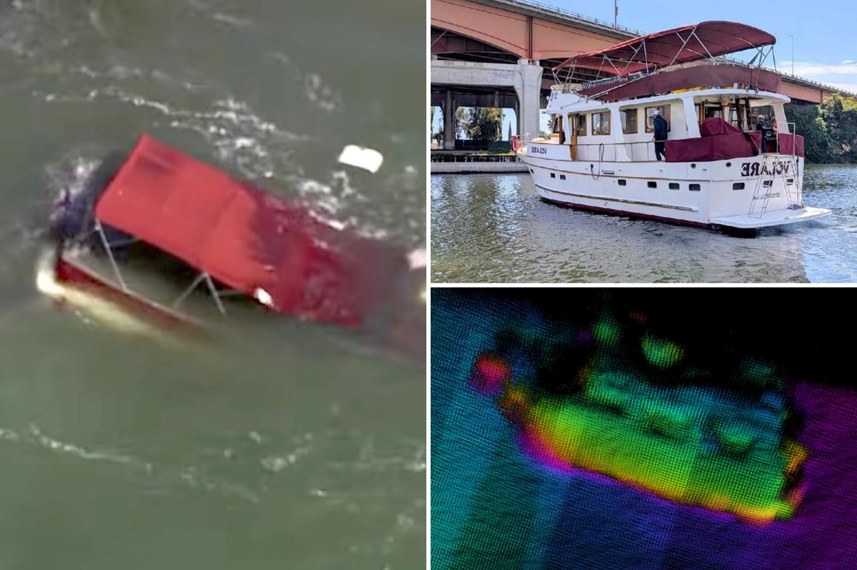 Sunken Alcatraz Boat found in San Francisco Bay ocean