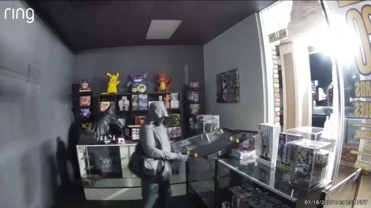 Thieves steal $15K worth of trading cards from Corona shop – NBC Los Angeles