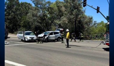 Crash near Browns Ravine injures 3 in El Dorado Hills