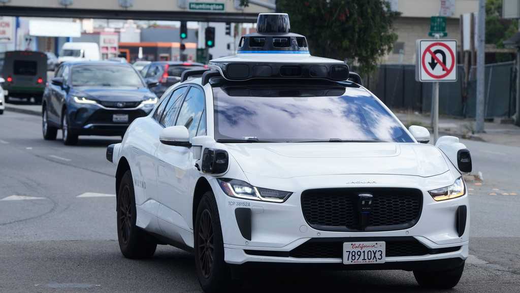 Police detain 2 teens after a joy ride in a Waymo in California