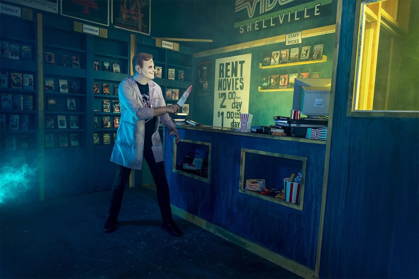 Prepare for Jump-Scares as 'Terror Vault' Transforms Into 1980s Slasher Film This Halloween