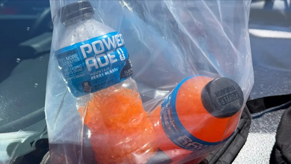 Police determined they had been drinking alcohol while firing Orbeez water beads from the vehicle.