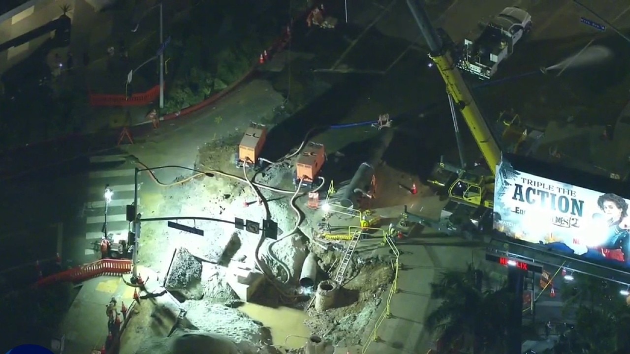 PREVIOUS COVERAGE: WeHo water main break impacting businesses